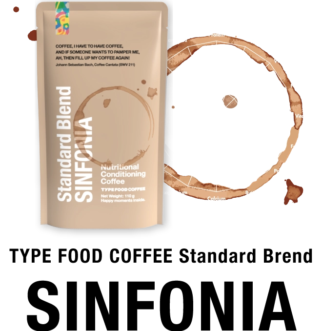 TYPE FOOD COFFEE Standard Brend SINFONIA