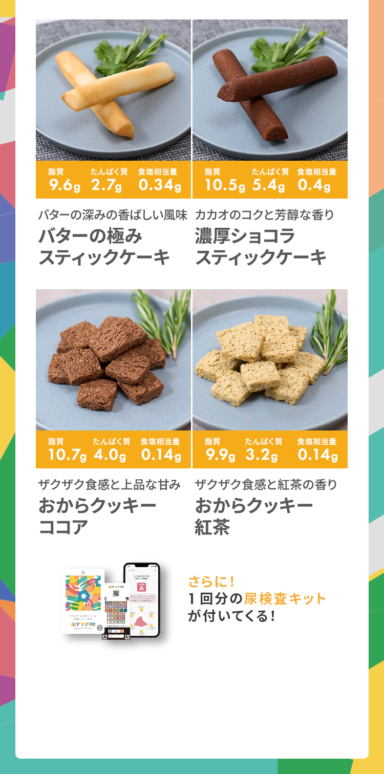 あなたに合った栄養バランス食が見つかる